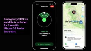 قابلیت ارتباط ماهواره ای در آیفون 14
